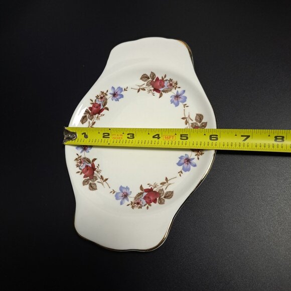 Royal Sutherland Fine Bone China Floral Tray Vintage - Picture 5 of 6